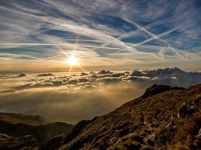 View on Soda Springs Mountain