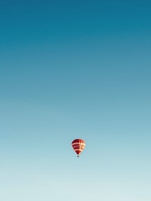 Hot Air Balloon in the Sky